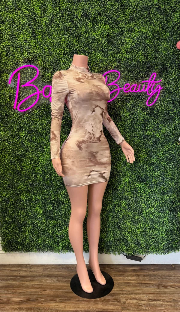 Bold Elegant Tone Dress