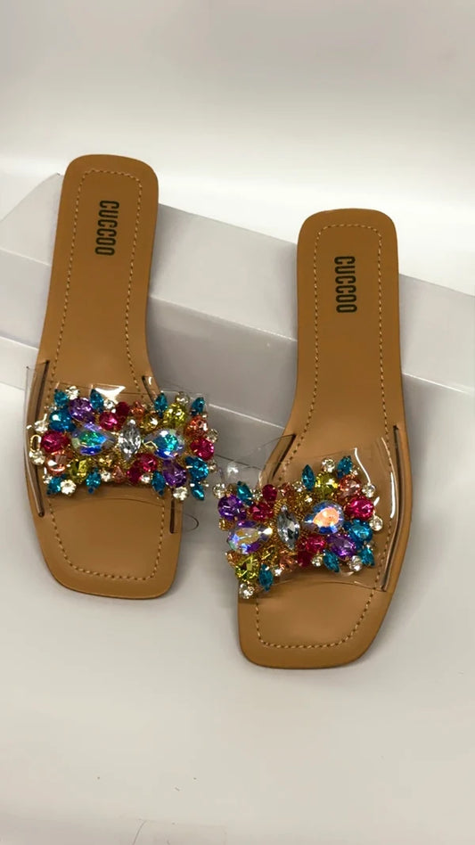 Rainbow Glamour Slides