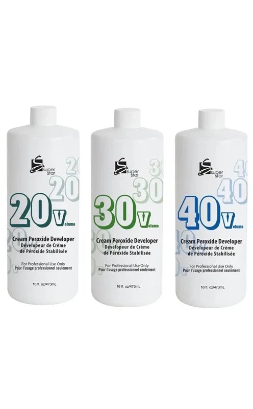 Superstar Cream Developer(Peroxide, 20-40 Volume) 4oz