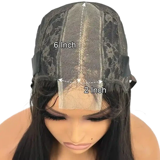 2X6 Bodywave Closure Wig (with Drawstring)