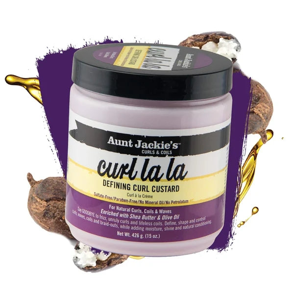 Aunt Jackie's Curl La La, Curl Defining Custard 15 oz