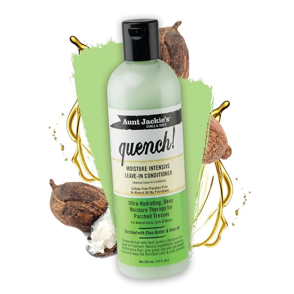 Aunt Jackie's Quench Intensive Leave-In Hair Conditioner 12 oz