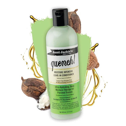 Aunt Jackie's Quench Intensive Leave-In Hair Conditioner 12 oz