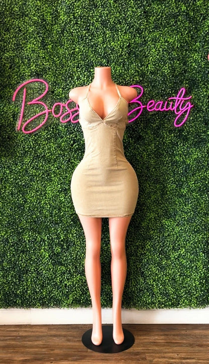 Dreamlover Caramel Jean Dress