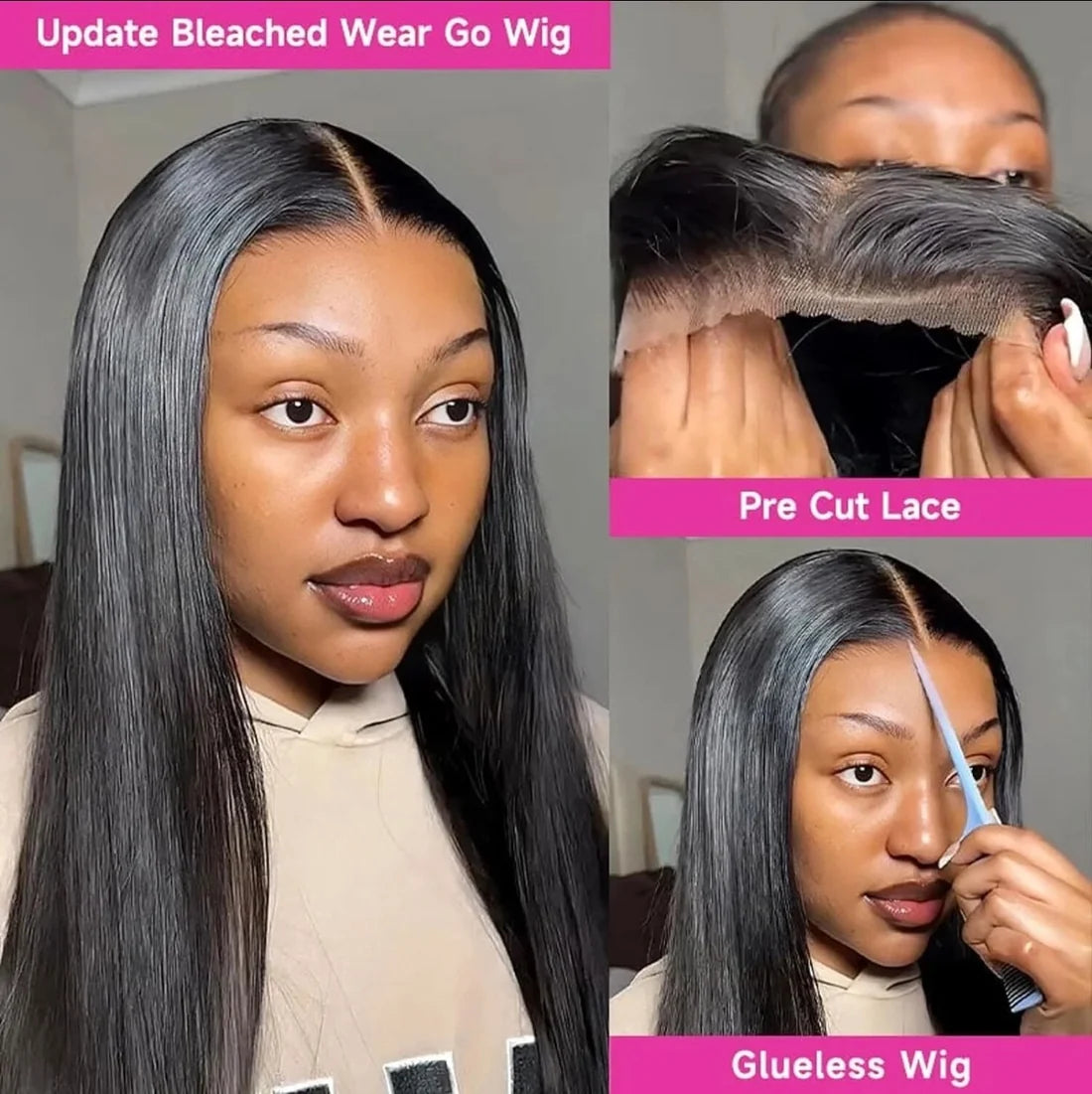 Glueless Straight Unit
