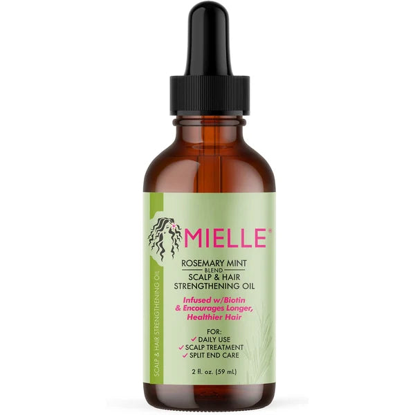 Mielle Rosemary Mint Scalp and Hair Strengthening Oil 2oz