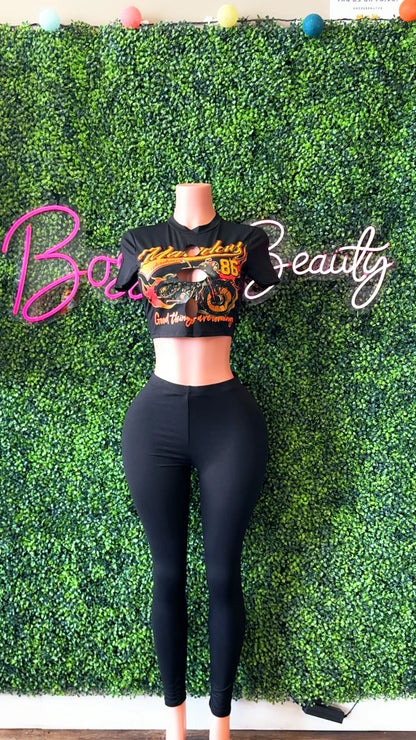 Motorcycle Retro Top(tops only)