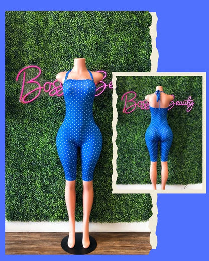 Polka-Dot Jumpsuit
