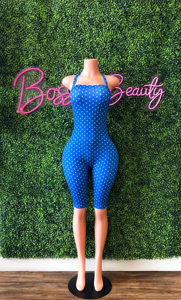 Polka-Dot Jumpsuit