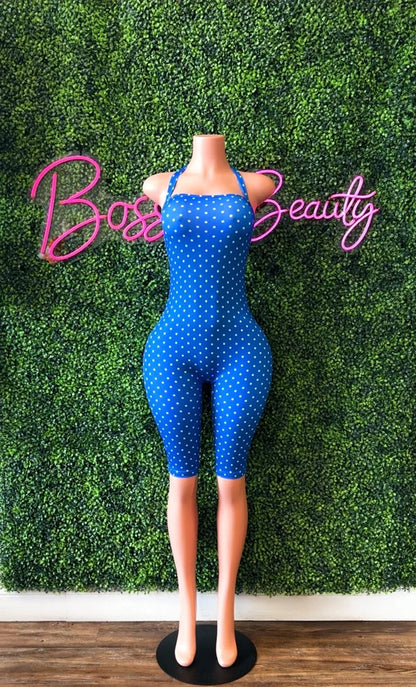 Polka-Dot Jumpsuit