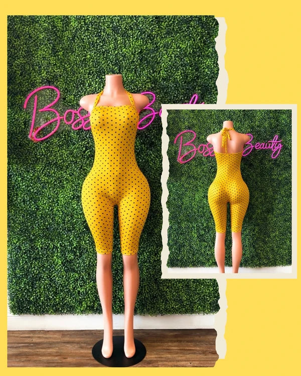 Polka-Dot Jumpsuit
