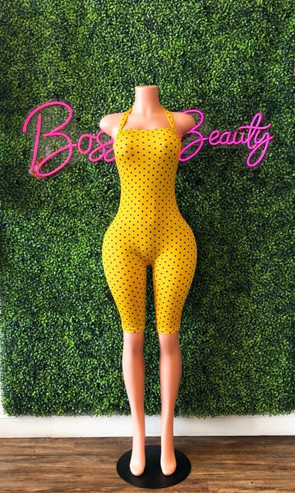 Polka-Dot Jumpsuit