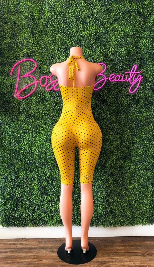Polka-Dot Jumpsuit