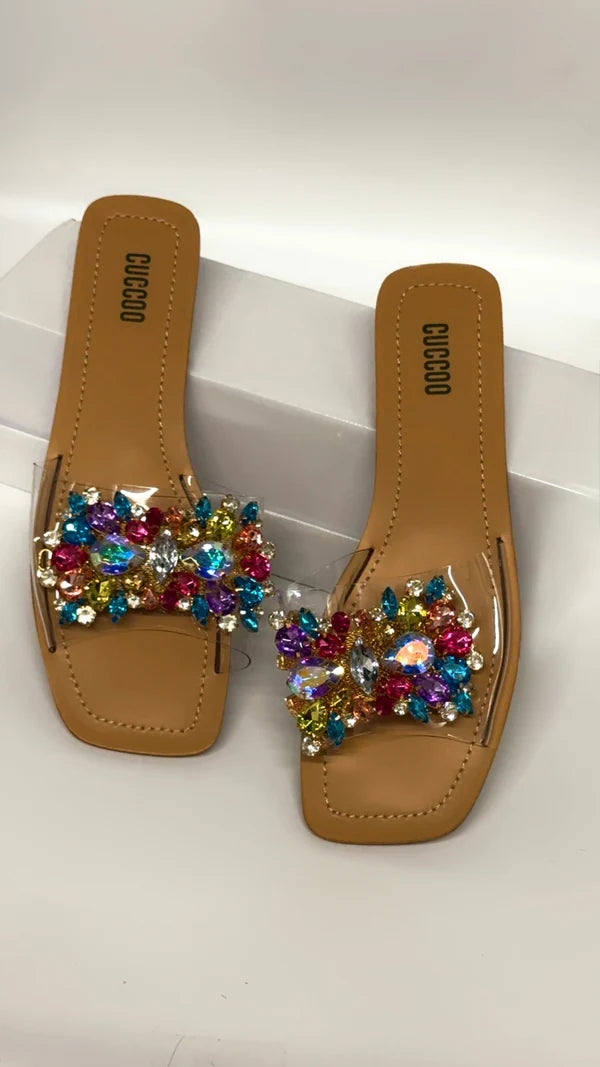 Rainbow Glamour Slides